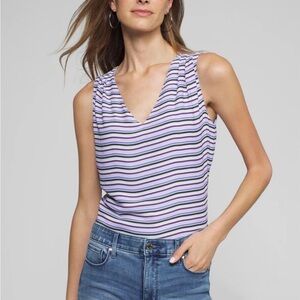 NWT WHBM Reversible Sleeveless Top